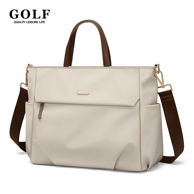 GOLF Women Business Handbag Briefcase Laptop Bag 15 Inch Waterproof Work Office Bag for Ladies Commuter Shoulder Bags Computer - Image 2