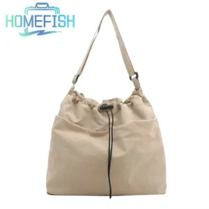 HOMEFISH Large Capacity Versatile Shoulder Bag for Women's Summer Popular Lightweight Crossbody Bag Minimalist Tote Handbag