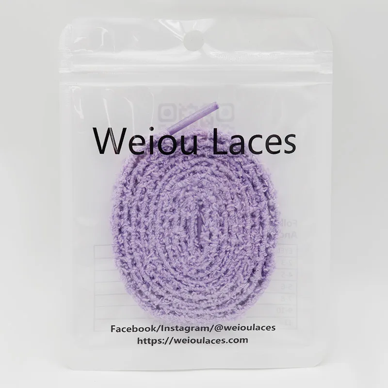 Coolstring Fluffy Shoelaces Plush 7mm Wide Flat monolayer Laces Ultra-Soft Trendy Laces for Casual Shoes Unisex Style 6 Colors - Image 6